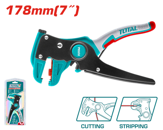 Total Wire Stripper 7"/178Mm Professional THT15606