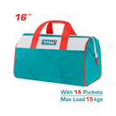Total Tool Bag 16" Heavy Duty With Plastic Base  Professional THT16163