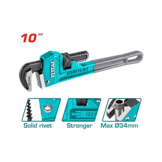 Total Pipe Wrench 10"/250Mm Professional THT171006