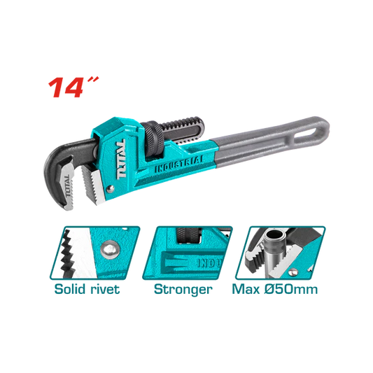 Total Pipe Wrench 14"/350Mm Professional THT171146