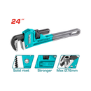 Total Pipe Wrench 24"/600Mm Professional THT171246