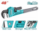 Total Pipe Wrench 48"/ 1.2M Professional THT171486