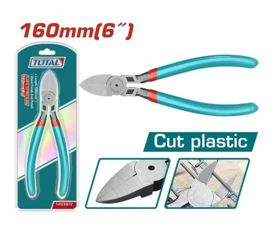 Total Plastic Cutting Pliers 6"/160Mm Professional THT230612