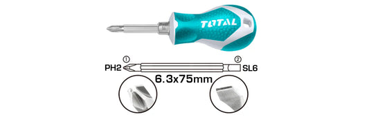 Total 2 In 1 Screwdriver Set Tht250216