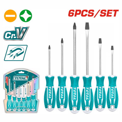 Total Cordless 4V Screwdriver + Tool Box Combo Deal RCP-4VSD+TB