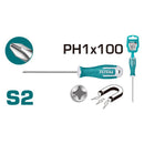 Total Phillips Screwdriver Ph1x100 Tht26ph1100