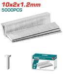 Total 10x2x1.2mm Brad Nail Set 5000pcs Tht39105