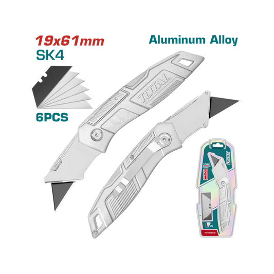 Total Box Cutter Folding Knife Tht5136236