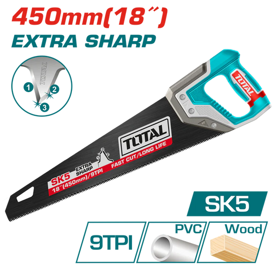 Total Hand Saw 18"/450mm THT55188