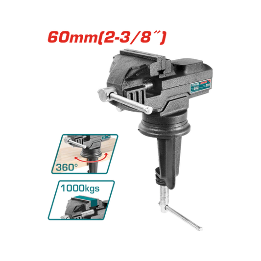 Total Mini Bench Vice 8" Tht6126
