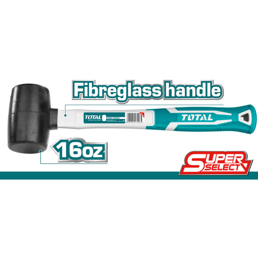 Total Rubber Mallet Hammer 450g THT761616