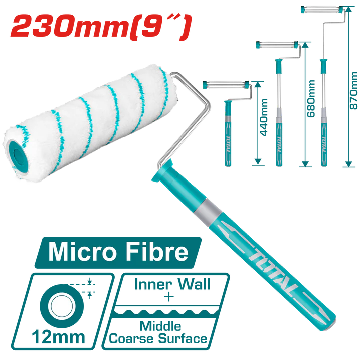Total Telescoping Cylinder Brush Professional THT8592T