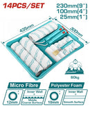 Total For Stackable Tool Boxes(Sold Seperately) Cylinder Brush 14 In 1 Set(Inner Wall) Professional THT862302
