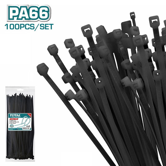Total 100Mm Cable Ties Pack Of 100 Professional THTCTB10025