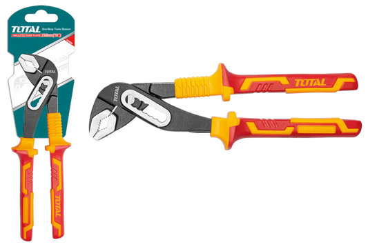 Total Insulated 1000V Pump Pliers 10"/250Mm Professional THTIP28101