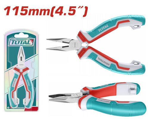 Total Mini Long Nose Pliers 4.5"/115Mm Promo Price Subject To Change Without Notice Professional THTMN256