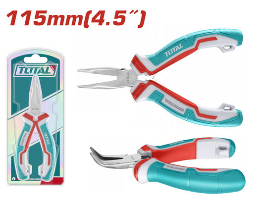 Total Mini Bent Nose Pliers 4.5"/115Mm Promo Price Subject To Change Without Notice Professional THTMN456