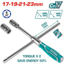 Total Rapid Cross Wrench 16"/400Mm Professional THTRCW40231