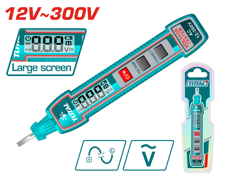 Total Test Pencil 12V-300V Promo Price Subject To Change Without Notice Professional THTS33001