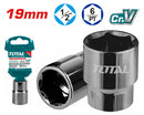 Total 1/2" Deep Hexagonal Socket 19Mm Professional THTST12193L