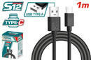 Total 1m Type A To Type C Cable Tiucc01