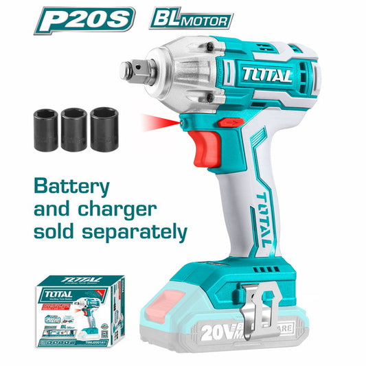 Total 20v P20s Lithium-ion 300n.m Impact Wrench Solo Tiwli20010
