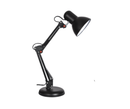 TL053 Bright Star BLACK PVC/METAL ADJ DESK LAMP 1X60W ES 640MM