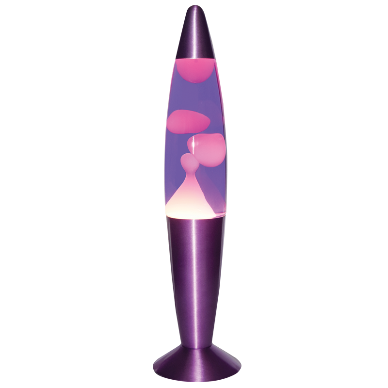 TL112 Bright Star PURPLE LAVA LAMP PURPLE & WHITE PURPLE BASE 1X20W R39 SES