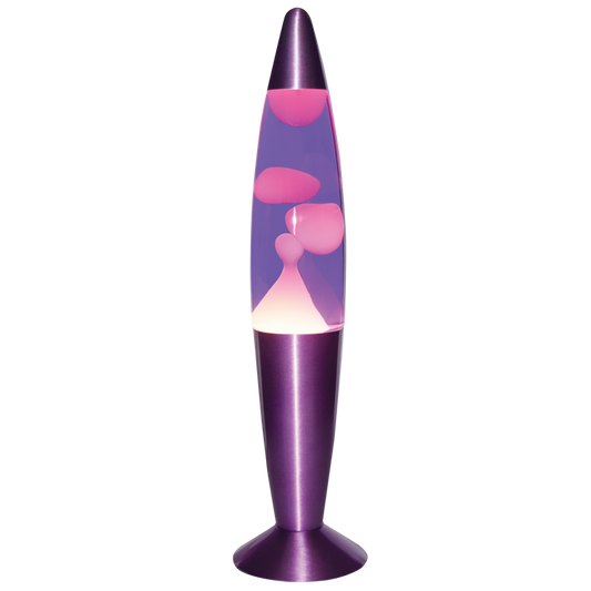 TL112 Bright Star PURPLE LAVA LAMP PURPLE & WHITE PURPLE BASE 1X20W R39 SES