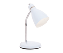 TL310 Bright Star WHITE METAL DESK LAMP FLEXI ARM 1X40 SES