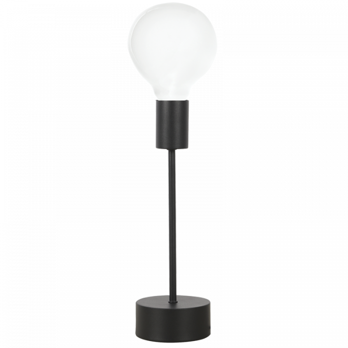 TL633 Bright Star SAND BLACK SAND BLACK METAL TABLE LAMP 1X40W ES