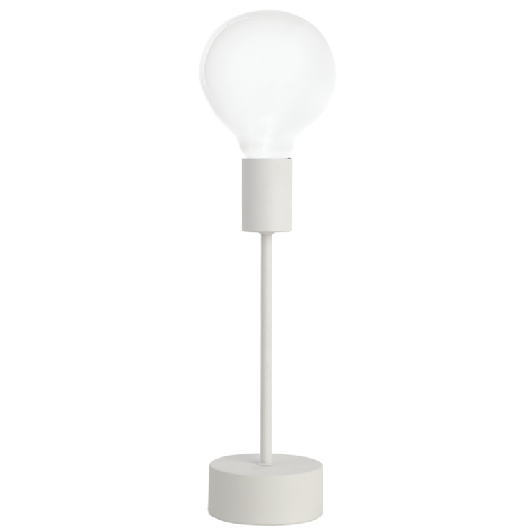 TL634 Bright Star SAND WH SAND WHITE METAL TABLE LAMP 1X40W ES