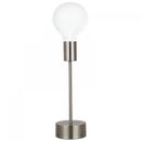 TL635 Bright Star SATIN SATIN METAL TABLE LAMP 1X40W ES