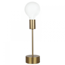 TL636 Bright Star SATIN BRASS SATIN BRASS METAL TABLE LAMP 1X40W ES