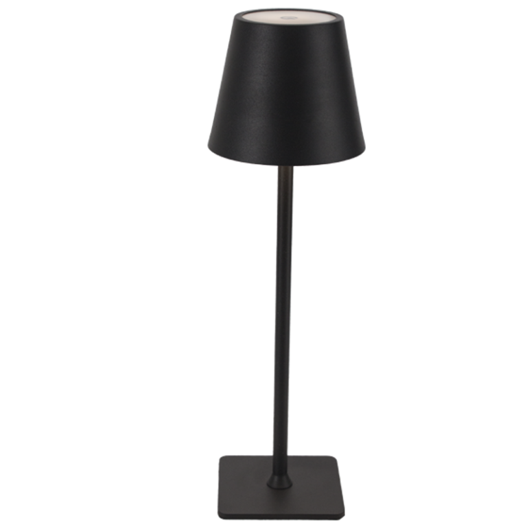 TL660 Bright Star BLACK RECHARGEABLE 3W LED TYPE C USB TABLE LAMP CCT