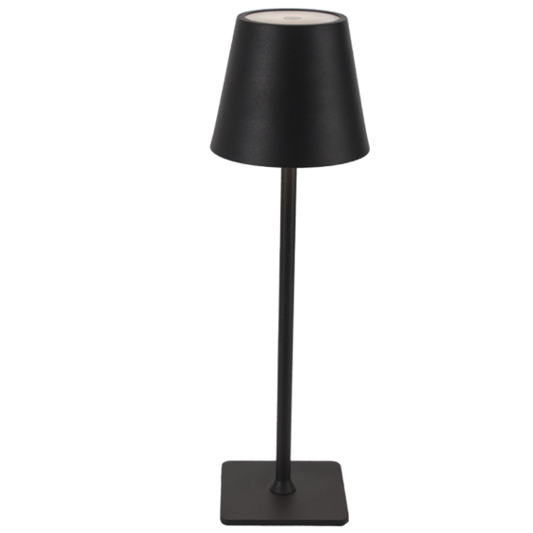 TL660 Bright Star BLACK RECHARGEABLE 3W LED TYPE C USB TABLE LAMP CCT