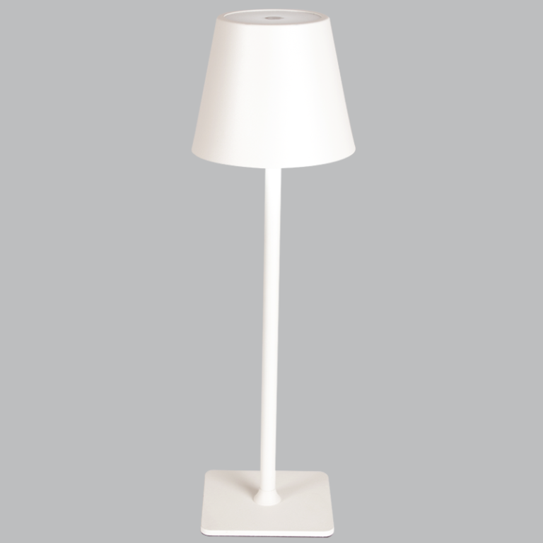 TL661 Bright Star WHITE RECHARGEABLE 3W LED TYPE C USB TABLE LAMP CCT