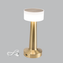 TL666 Bright Star ANTIQUE RECHARGEABLE 3W LED TABLE LAMP CCT ANT/BRASS
