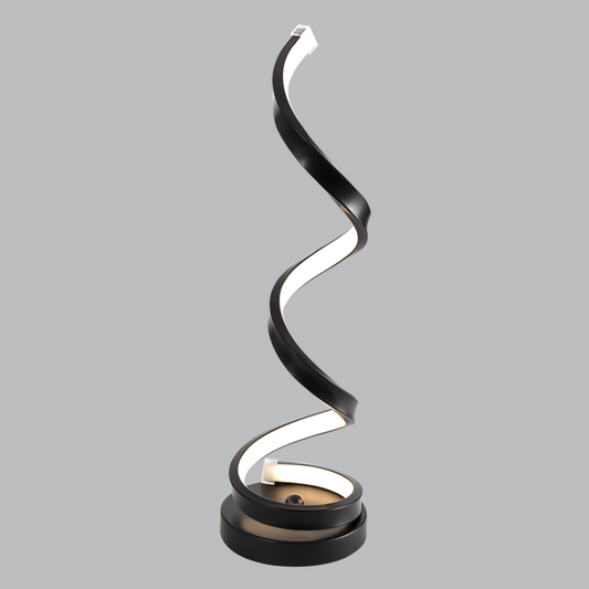 TL671 Bright Star BLACK 2W LED TABLE LAMP IP20 METAL & RUBBER 3000K