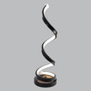 TL671 Bright Star BLACK 2W LED TABLE LAMP IP20 METAL & RUBBER 3000K