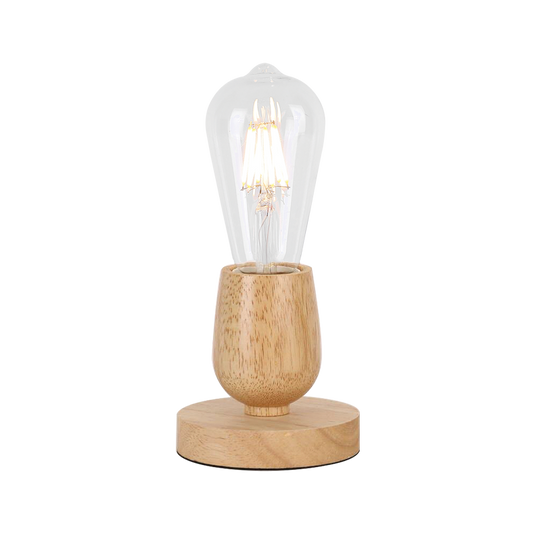 TL678 Light Wood and Metal Table Lamp | ES