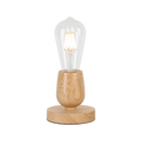 TL678 Light Wood and Metal Table Lamp | ES