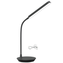 TL684 Bright Star BLACK RECHARGEABLE &FLEXI ARM C/USB 4W LED TABLE LAMP