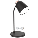 TL688 Bright Star BLACK RECHARGEABLE FLEXI ARM TOUCH 4W LED CCT ABS