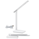 TL702 Bright Star WHITE RECHARGEABLE FOLDING DESK LAMP 3W LED CCT ABS