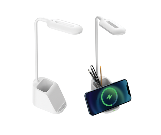 TL825 Bright Star WHITE LED TABLE LAMP WIRELESS CHARGING TYPE C 2W LED CCT