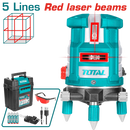 Total Self-leveling Line Laser(red Laser Beams) Excl. TLLT01152 Tripod(sold Separately) Tll306505