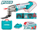 Total 20v P20s Cordless Multi-tool Kit Tmli20228