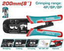 Total Modular Plug Crimper 8"/200Mm Professional TMPCN5468R