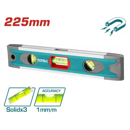 Total 225Mm Mini Spirit Level Professional TMT2235